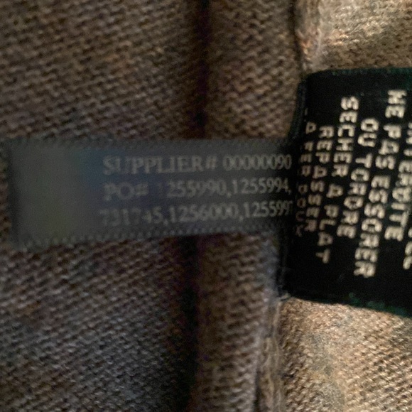 Ralph Lauren Lauren faux wrap Loden green pullover signature equestrian buckle - Picture 14 of 14